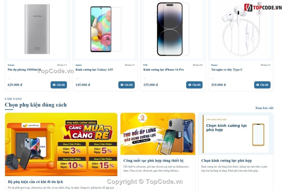 Website Điện Tử PhoneStore,Code Thương Mại,source code      database